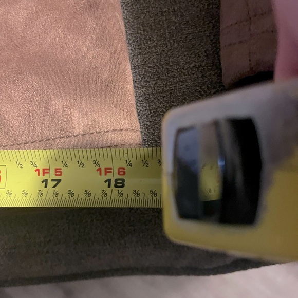 Faux suede moto jacket with fringe, NWT! price reduced! $100 - Picture 14 of 15